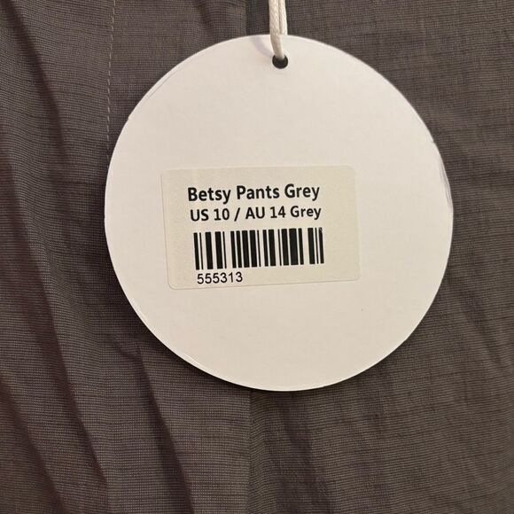 Princess Polly NWT Betsy High Rise Wide Leg Grey Casual to Career Pant Size 10 - Picture 12 of 15